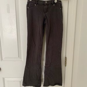 Gray tractor pants